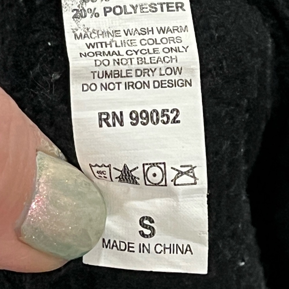 Classic Dot Santa Cruz Hoodie (small kids size) black - Picture 8 of 11